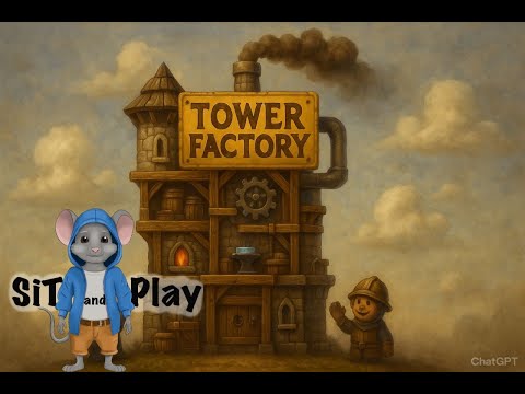 Видео: Tower Factory - Ммм что- то Интересное))) "DEMO" #первыйвзгляд