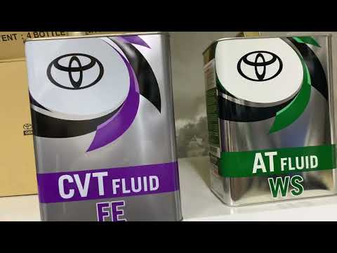 Видео: Оригинальное TOYOTA WS FLUID