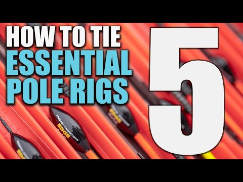 Видео: Как связать пять основных оснасток | Рыбалка на удочку