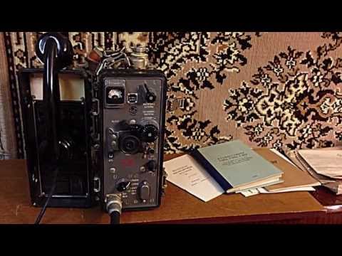 Видео: Радиостанция Р-105М Soviet Military Radio R-105M