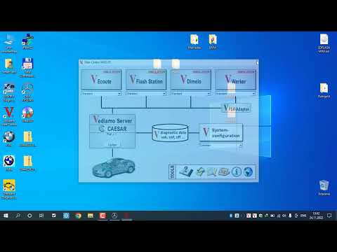 Видео: Прошивка IC204 с помощью Vediamo