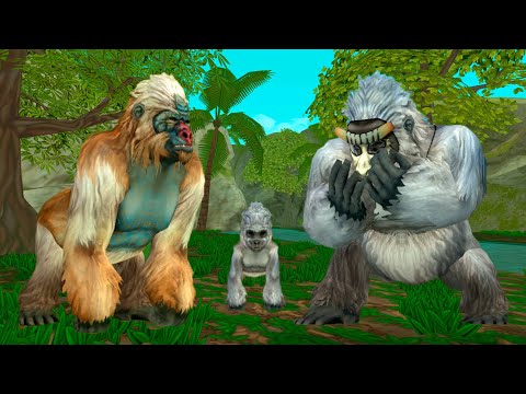 Видео: Играем за ГОРИЛЛУ, создание семьи 🍁 WildCraft
