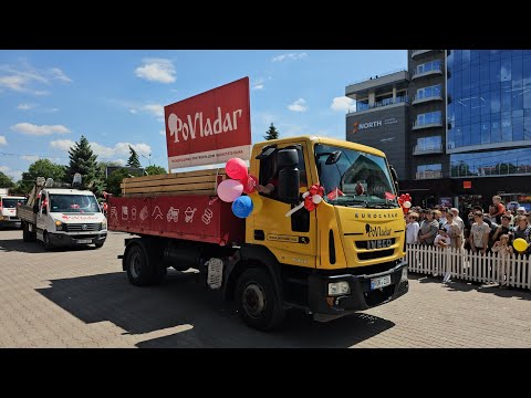 Видео: Парад в Бельцах  - шествие на День Города, 22 мая 2024 год