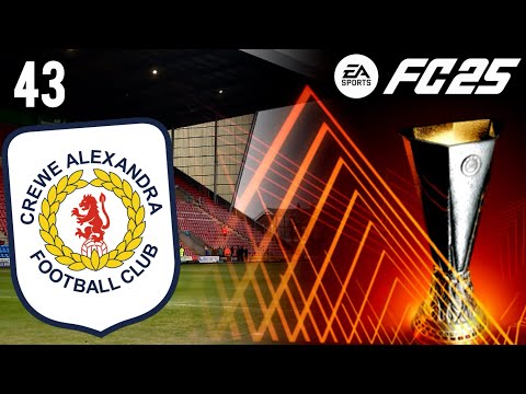 Видео: EAFC25 [карʼєра тренера] CREWE ALEXANDRA FC #43 ЄВРО СЕЗОН