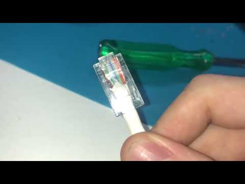 Видео: Як зробити інтернет кабель(LAN)