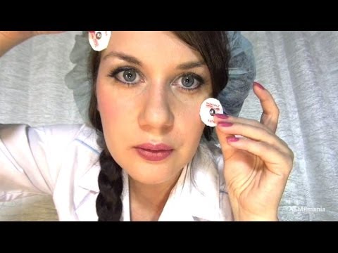 Видео: ASMR/АСМР: Врач сомнолог. Полисомнография. (Relaxing Role play for Sleep. Medical exam.)