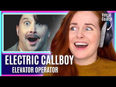 Видео: Мой мозг к этому НЕ был готов 🤯 | Вокальный тренер РАЗБИРАЕТ Electric Callboy – Elevator Operator