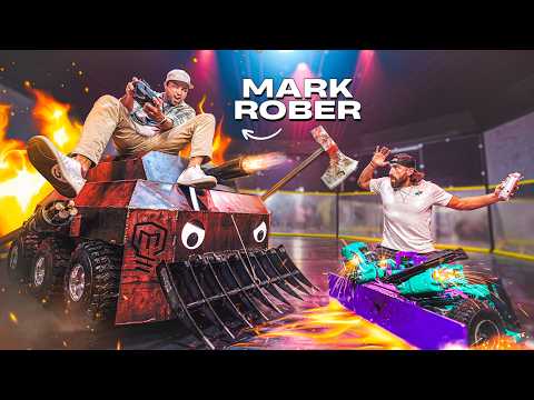 Видео: Dude Perfect против Марка Робера: Battlebots