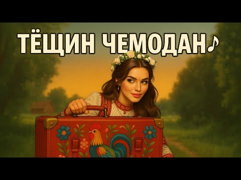 Видео: Горячие частушки  «Тещин чемодан» поднятие настроения гарантировано😂🤗🤭 #частушки 