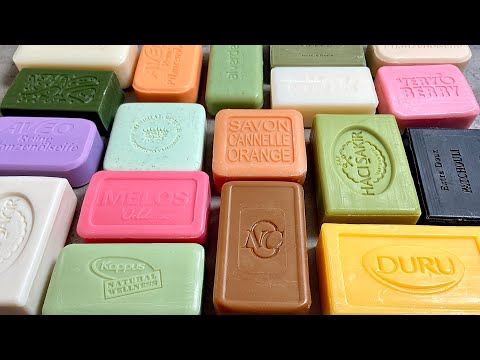 Видео: ASMR soap * Relaxing crunch * Soap cutting * Мыло АСМР * Хруст мыла