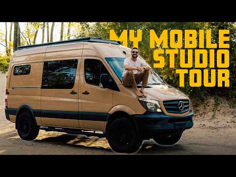 Видео: Внутри моего Mercedes Sprinter: крошечный дом и мобильная киностудия