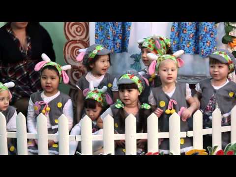 Видео: Волк и Семеро Козлят, Пупавка, Костанай 2015