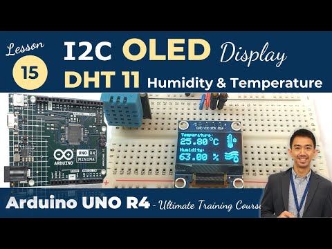 Видео: Урок 15 для Arduino UNO R4 — OLED-дисплей SSD1306 | Текст, графика и анимация