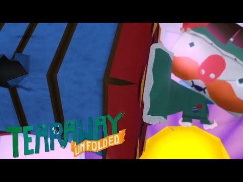 Видео: Прохождение Tearaway Unfolded. Часть 10 - Оружие-гармошка
