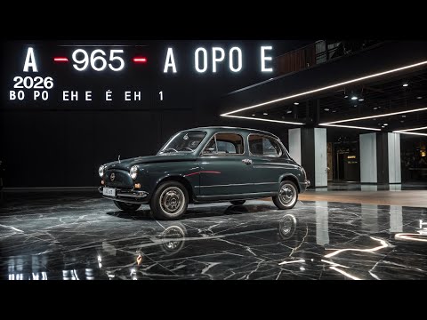 Видео: 🎬 Заголовок (Title)ЗАЗ-965 «Запорожец» 2026 — Возрождение легенды в чёрном цвете! 🚗🖤