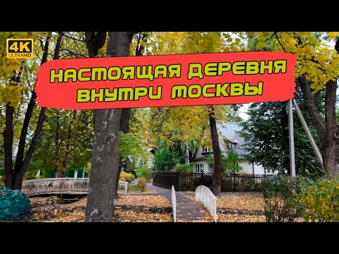 Видео: Уникальный кооперативный поселок Сокол. Настоящая деревня внутри Москвы [4k60fps]