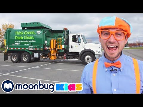 Видео: Блиппи утилизирует мусор | Moonbug Kids на Русском | Мультики на Русском