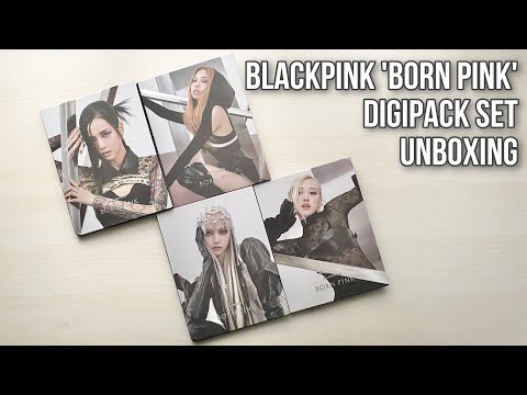 Видео: BLACKPINK 'BORN PINK'  DIGIPACK ver. | Unboxing | Обзор | Распаковка | Анбоксинг