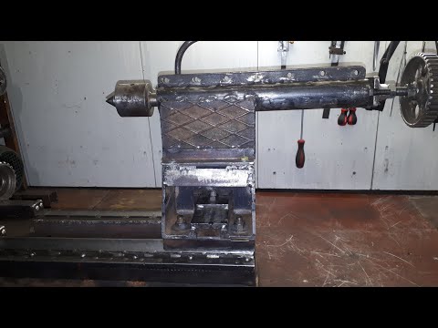 Видео: Самодельный токарный станок. Задняя бабка