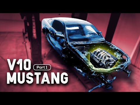 Видео: 6.8 Ford V10, установленный в Mustang. 8v71 Blower или нет? #V10Stang [EP1]