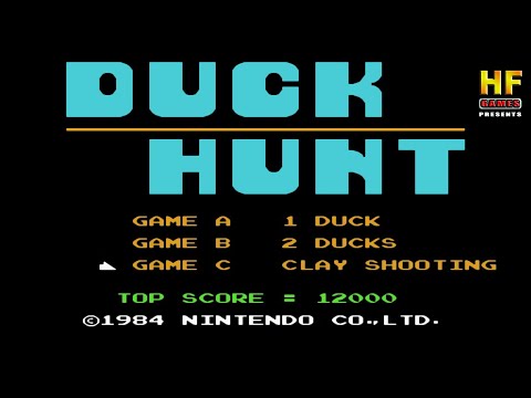 Видео: Duck Hunt. Clay Shooting Mode. NES [Walkthrough (10 Rounds) / Прохождение (10 Раундов)] - Денди