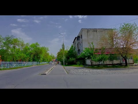 Видео: Прогулка по мкр  Спутник, Жалал Абад, Кыргызстан