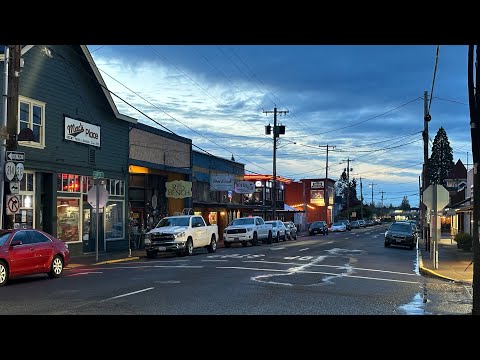 Видео: Штат Орегон, деревня Сильвертон