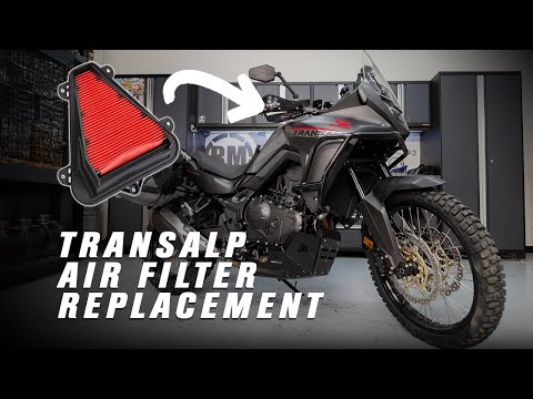 Видео: Как заменить воздушный фильтр на Honda Transalp XL750