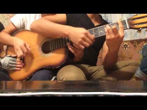 Видео: Трое на одной гитаре)))Ававыс