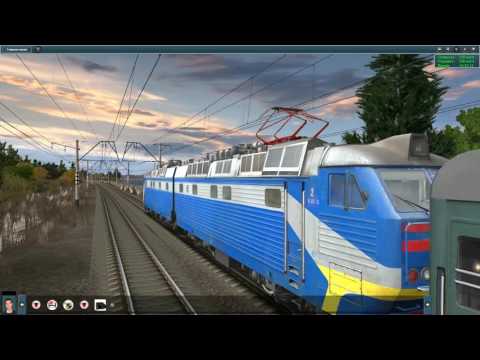 Видео: Железная дорога, игра симулятор Trainz Simulator