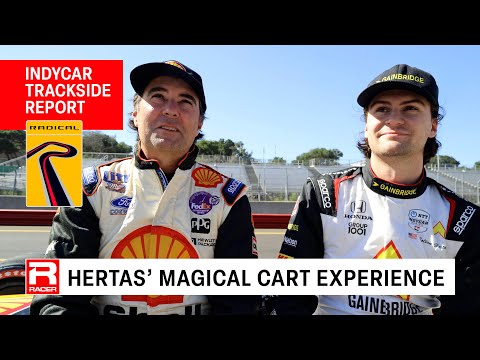 Видео: Волшебный день Брайана и Колтона Херты за рулём CART Indy Car