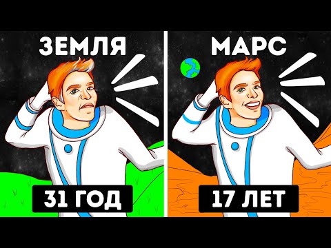 Видео: Сколько вам было бы лет, если бы вы жили на других планетах?