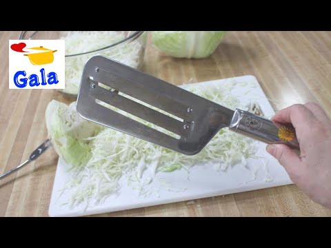 Видео: ✅ Лучший нож для капусты! Как пользоваться ножом для капусты с двойным лезвием 🥬