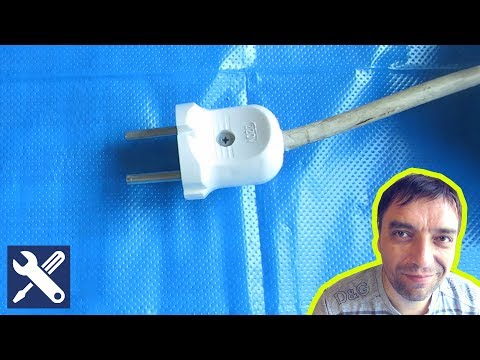 Видео: ✅ Как подключить провод к вилке ДЕЛАЙ ПРАВИЛЬНО / Мелкий ремонт