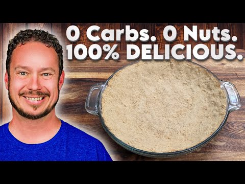 Видео: Вы не поверите, что в этом тесте для пирога НЕТ углеводов (а также орехов и глютена!)