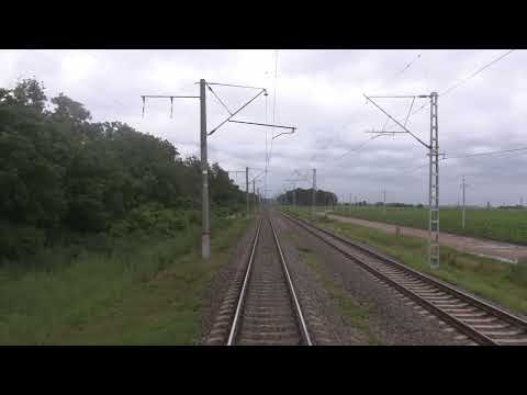Видео: Тимашевская-1 - Полтавская (Северо-Кавказская ж\д, РЖД)