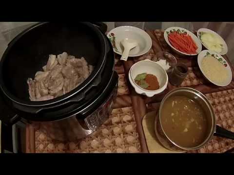 Видео: Плов с курицей. Рецепты для скороварки.