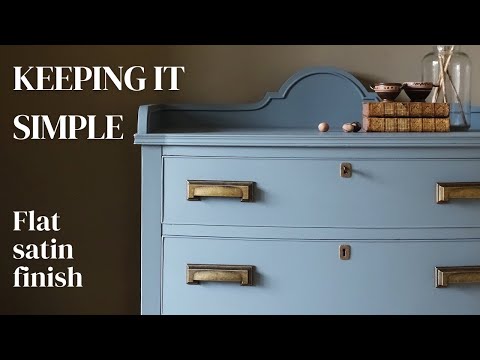 Видео: Простая покраска, улучшит внешний вид вашей мебели