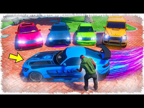 Видео: Джонни тек МЕРСЕДЕС көліктерін ҰРЛАДЫ (GTA V) жони джони