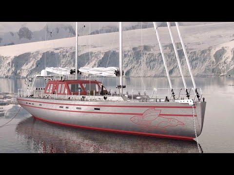 Видео: Полный тур на парусном исследовательском судне: Pelagic 77
