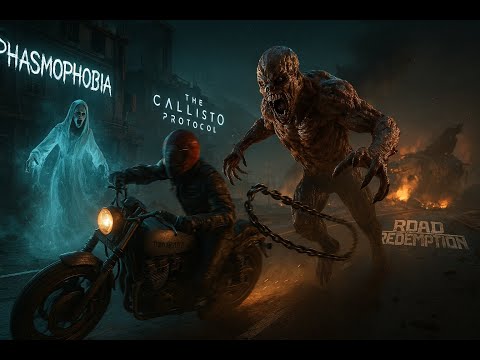 Видео: Поиграл в Phasmophobia, The Callisto protocol и Road Redemption