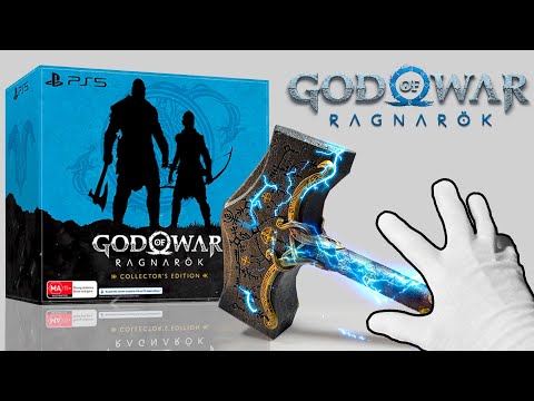Видео: Распаковка коллекционного издания God of War Ragnarok! Распаковка PS5 без голоса