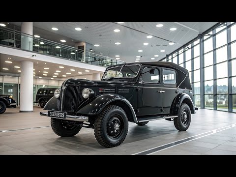 Видео: All new look ГАЗ-69 2026 – легендарный внедорожник возвращается в современном стиле