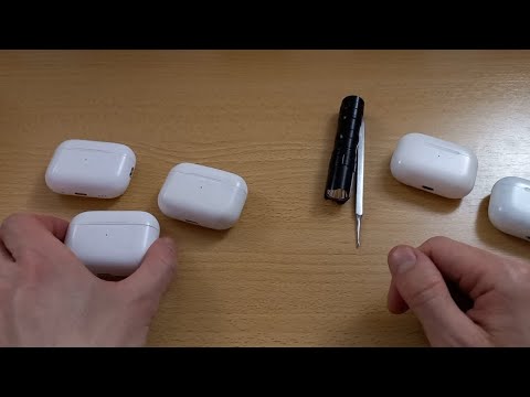 Видео: AirPods Pro как отличить кейс оригинал от копии | отличие кейсов airpods pro | Кейс Airpods Pro