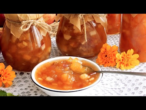 Видео: Ароматное яблочное варенье с апельсином