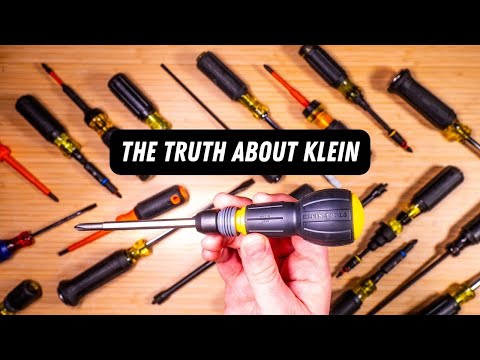 Видео: Я купил все отвертки Klein — вот что стоит того
