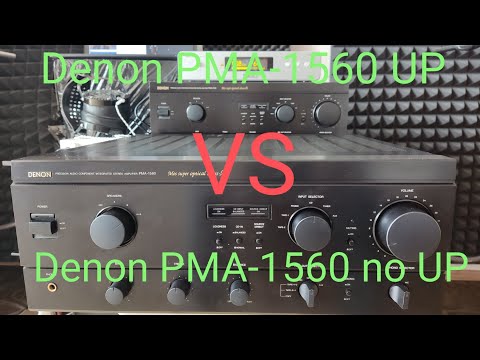 Видео: 133. Сравниваем усилитель Denon PMA-1560 с UP и без UP