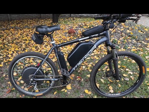 Видео: Электро велосипед 1000w. 60v. Закрытие сезона.
