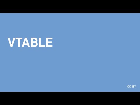 Видео: Таблица Виртуальных Методов – vtable