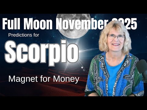 Видео: Скорпион: Полнолуние в Тельце – возможности для достижения власти и процветания | Прогноз на нояб...